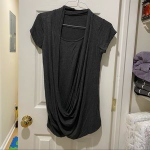 Korean maternity short sleeve nursing top